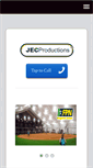Mobile Screenshot of jecproductions.net